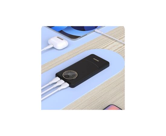 Батарея універсальна Dudao K12Pro 10000mAh 22,5W, PD, USB-A, USB-C (6976625333882), зображення 2