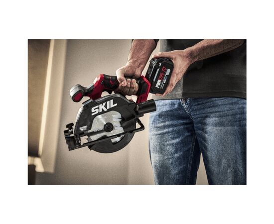 Дисковая пила Skil 3551 CA Li-Ion 20V, аккумуляторная бесщеточная (Без АКБ и ЗУ) (SW1E3551CA), изображение 4