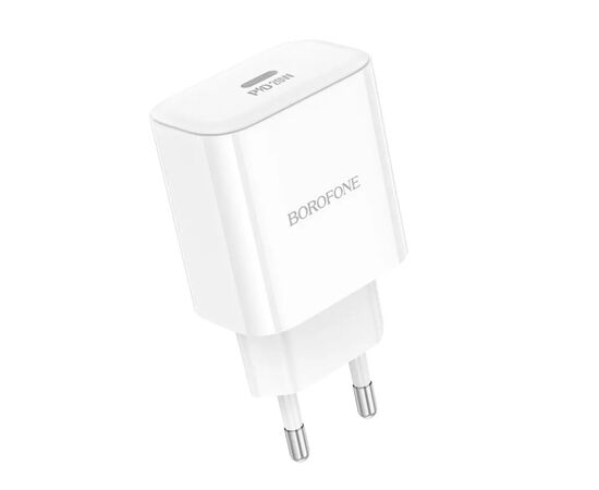Зарядное устройство BOROFONE 1xUSB-C PD20W BA81A white (6941991108181), изображение 2