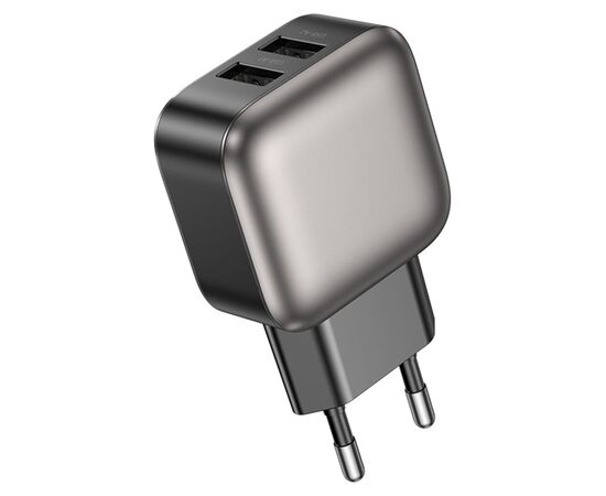 Зарядное устройство BOROFONE 2xUSB BAS51A black (6941991116100), изображение 4