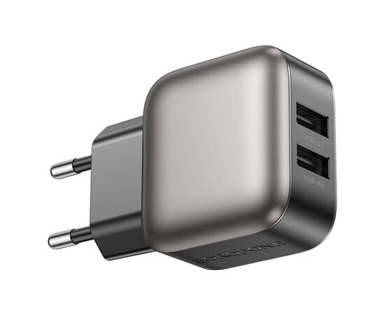 Зарядное устройство BOROFONE 2xUSB BAS51A black (6941991116100), изображение 5