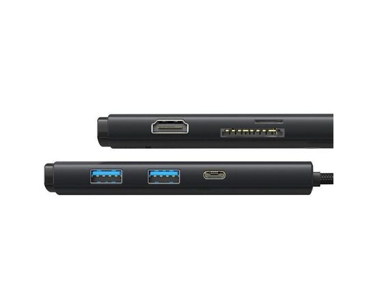 Переходник Baseus USB to 1xRJ45 100Mbps black (WKQX000001), изображение 5