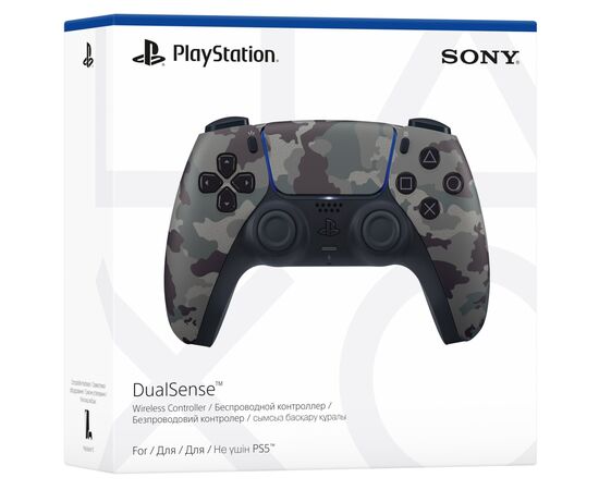 Геймпад Sony Playstation DualSense Bluetooth PS5 Grey Camo (1000050561), изображение 5