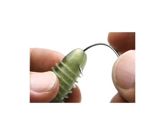 Силікон рибальський Keitech Swing Impact Fat 3.8" (6 шт/уп) EA18 mystic lime chart (1551.13.56), зображення 6