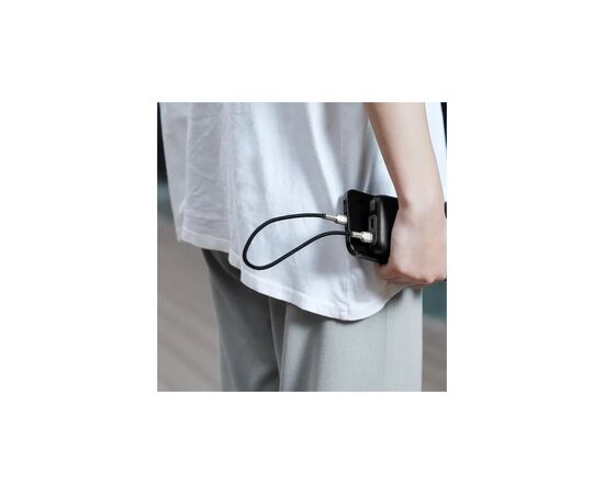Дата кабель USB 2.0 AM to Lightning 0.25m 2.4A Cafule Series Meta black Baseus (CALJK-01), изображение 9