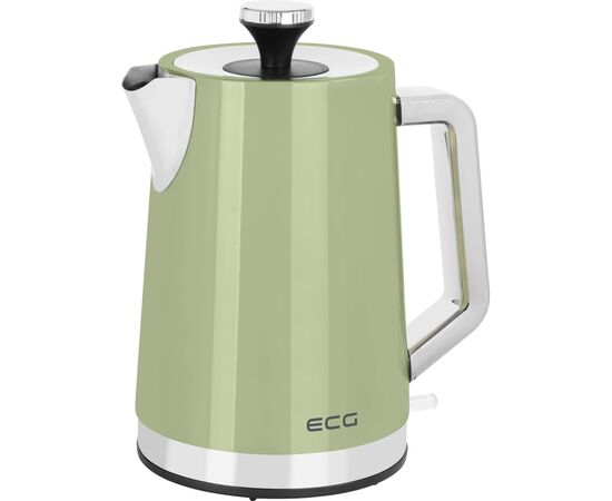 Электрочайник ECG RK 1766 Vintage Olive, изображение 2