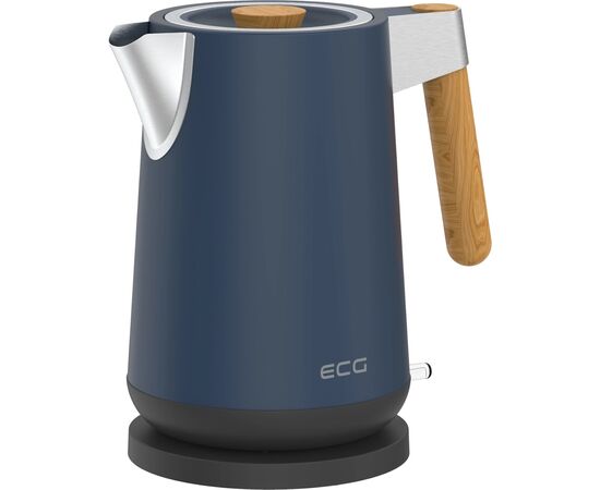 Электрочайник ECG RK 1768 Strix Timber Petrol, изображение 2