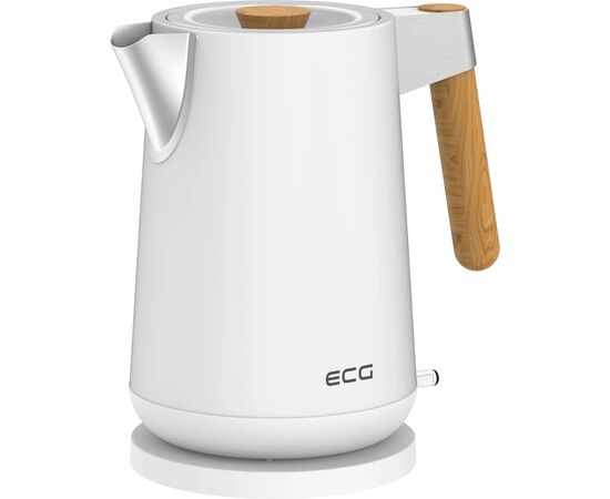 Электрочайник ECG RK 1768 Strix Timber White, изображение 2
