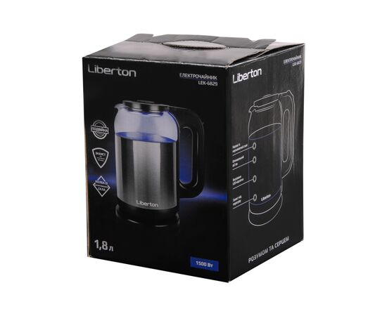 Електрочайник Liberton LEK-6829, зображення 9