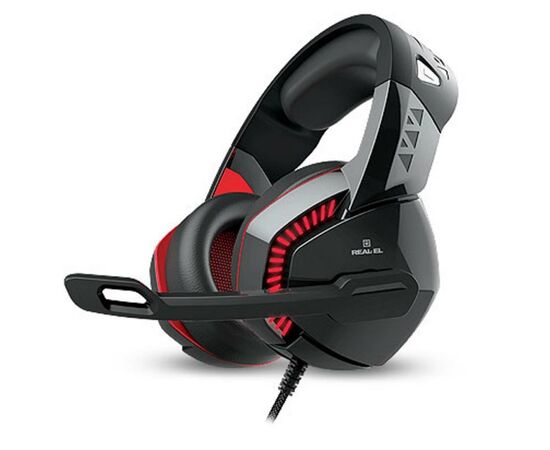 Наушники REAL-EL GDX-7800 Black/Red (EL124100027)