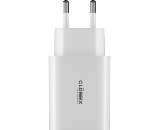 Зарядное устройство Globex USB-C 20W FastPower white (20WC1A)