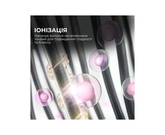 Стайлер Cecotec Bamba CeramicCare 2in1 AirGlam Black (CCTC-00244), изображение 5