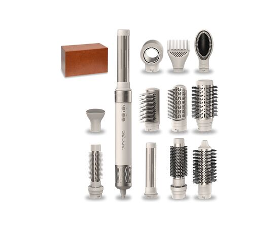 Стайлер Cecotec Bamba CeramicCare 12in1 AirGlam Champagne (CCTC-00249)