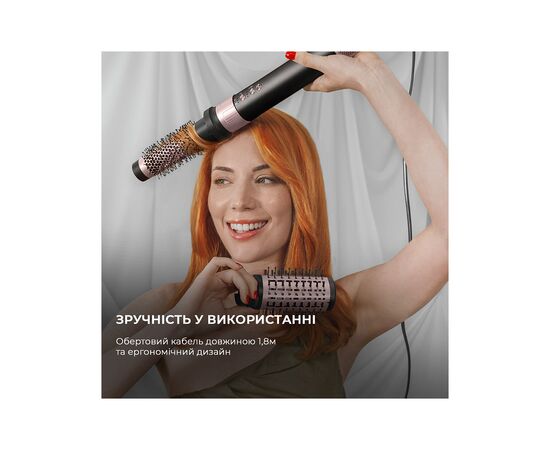 Стайлер Cecotec Bamba CeramicCare 14in1 AirGlam Black (CCTC-00251), изображение 9