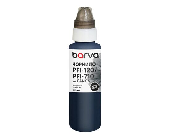 Чорнило Barva Canon PFI-120/PFI-710 100 мл, special, pigmented matte black (C120-893e)