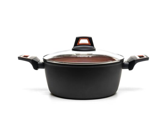 Кастрюля Hölmer кована з кришкою CR-1325-SBMCL Carrot 2,5 л (CR-1325-SBMCL Carrot)