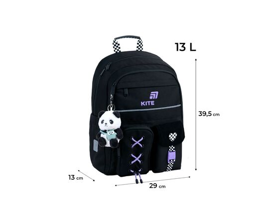 Рюкзак школьный Kite Education 584 Panda Love (K26-584M-2), изображение 12