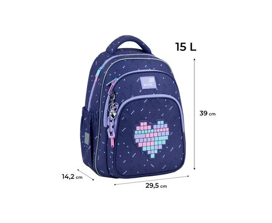 Рюкзак школьный Kite Education 763M Type Love (K26-763M-2), изображение 12