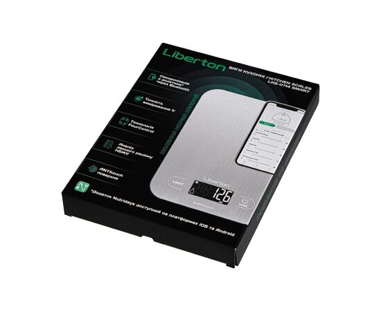 Весы кухонные Liberton LKS-0714 Smart, изображение 4