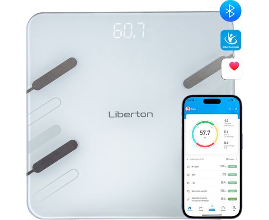 Весы напольные Liberton LBS-0815 Smart