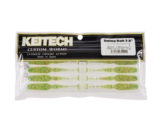 Силикон рыболовный Keitech Swing Bait 2.8" (8 шт/уп) EA05 Hot Fire Tiger (1551.14.93), изображение 2