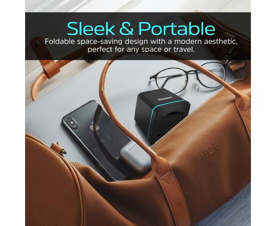 Зарядное устройство Energizer 15W 3-in-1 magnetic wireless black (WCP307), изображение 9