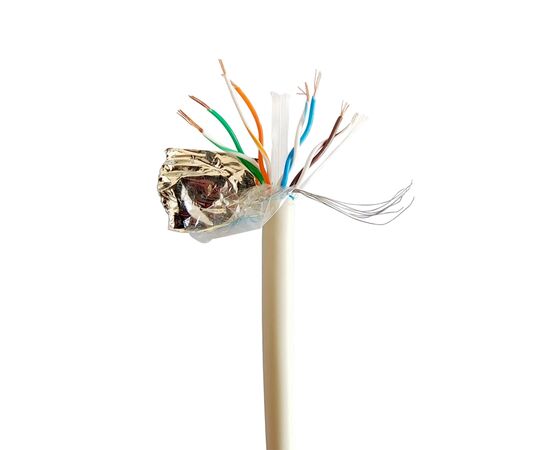 Кабель сетевой FTP 100м, cat 6, CCA, AWG23, Patchkabel Cablexpert (FPC-6004-L/100)