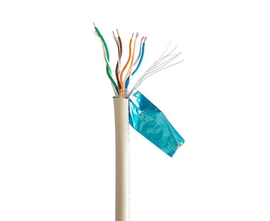 Кабель сетевой Cablexpert FTP 100м, cat 5e, CCA, AWG24, Patchkabel (FPC-5004E-L/100)