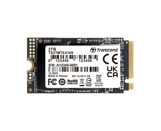 Накопичувач SSD M.2 2242 2TB Transcend (TS2TMTE410S)