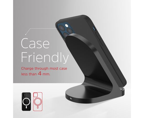 Зарядное устройство Energizer Qi 15W wireless WCP108 black (WCP108), изображение 12