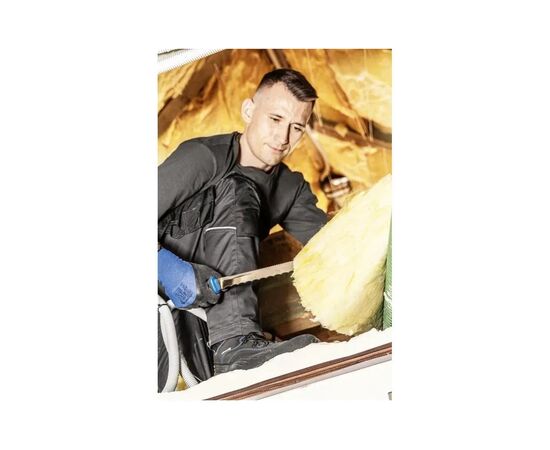 Защитные перчатки Hoegert ZICHER HT5K768-9 утепленные со вспененным латексом темно-синие, 9 (HT5K768-9), изображение 5