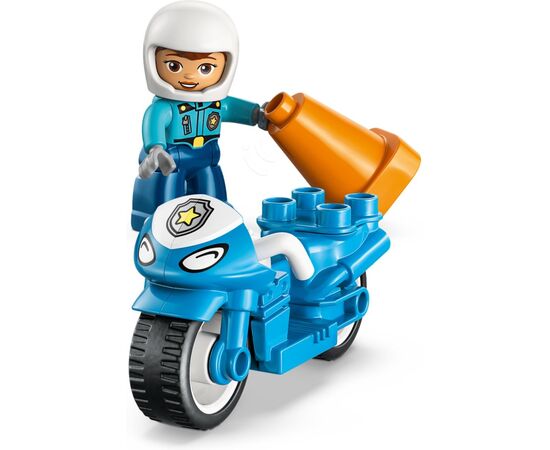 Конструктор LEGO DUPLO Town Синій поліцейський мотоцикл (10471), зображення 3