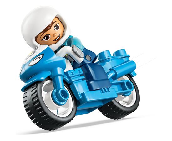 Конструктор LEGO DUPLO Town Синій поліцейський мотоцикл (10471), зображення 4