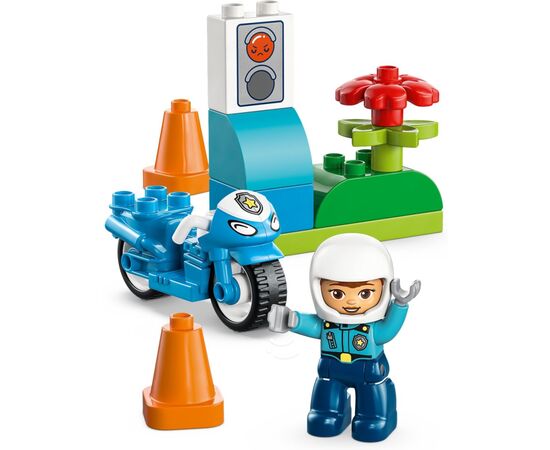 Конструктор LEGO DUPLO Town Синій поліцейський мотоцикл (10471), зображення 5