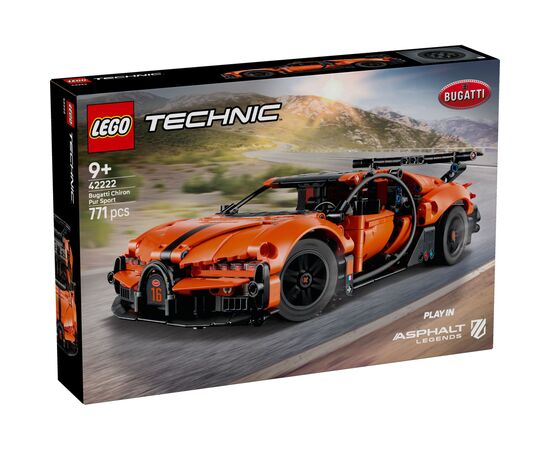 Конструктор LEGO Technic Гиперкар Bugatti Chiron Pur Sport (42222)