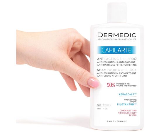 Шампунь Dermedic Capilarte Anti-Aging Антивіковий 300 мл (5901643177454), зображення 2