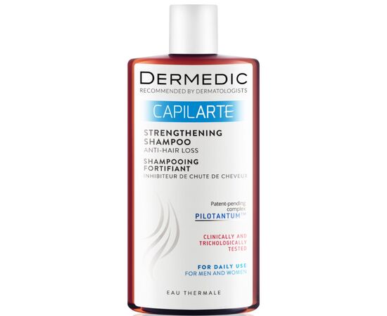 Шампунь Dermedic Capilarte Зміцнювальний проти випадання волосся 300 мл (5901643174170)