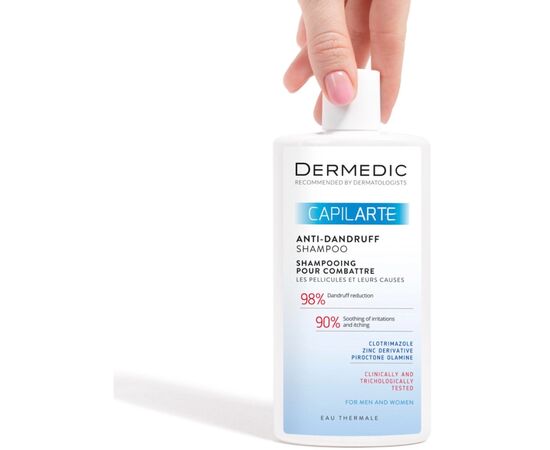 Шампунь Dermedic Capilarte Против перхоти 300 мл (5901643174231), изображение 3