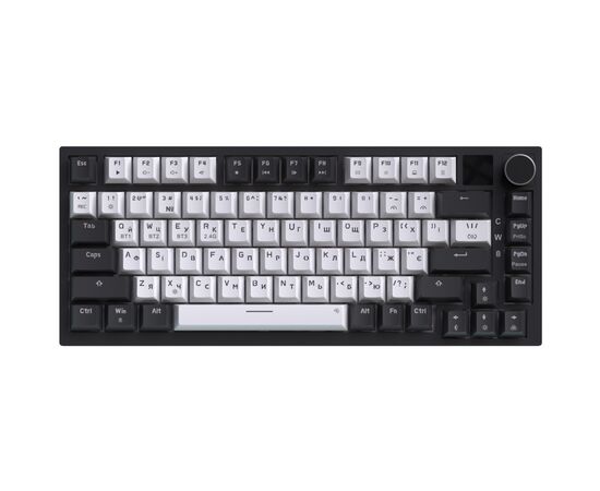 Клавиатура GamePro Asgard Valhalla Pro Rainy Switch Bluetooth/2.4G/USB USB White with display (MK160W-D-Pro), изображение 2