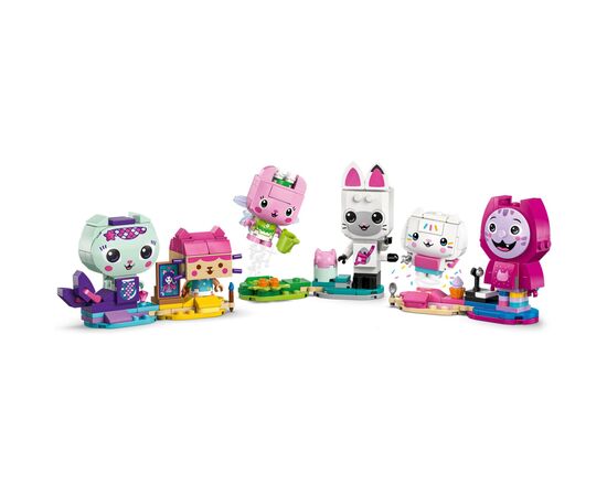 Конструктор LEGO Gabby's Dollhouse Друзі-коти Ґаббі з кубиків (11215), зображення 7