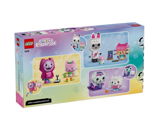 Конструктор LEGO Gabby's Dollhouse Друзі-коти Ґаббі з кубиків (11215), зображення 8