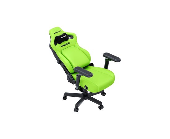 Крісло ігрове Anda Seat Kaiser 4 V2 PVC Size XL Cyber Green (AD12YDDC-XLL-20-C-PV/C-03), зображення 3