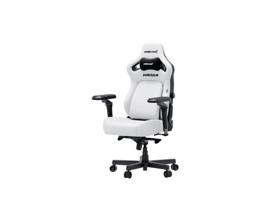 Кресло игровое Anda Seat Kaiser 4 V2 PVC Size XL White (AD12YDDC-XLL-20-W-PV/C-03), изображение 2