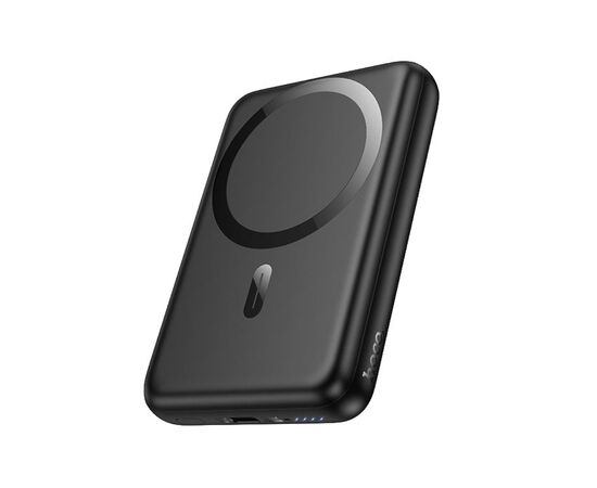 Батарея универсальная HOCO 10000mAh Grace PD/20W Magnetic Black (J141 / 714984), изображение 2