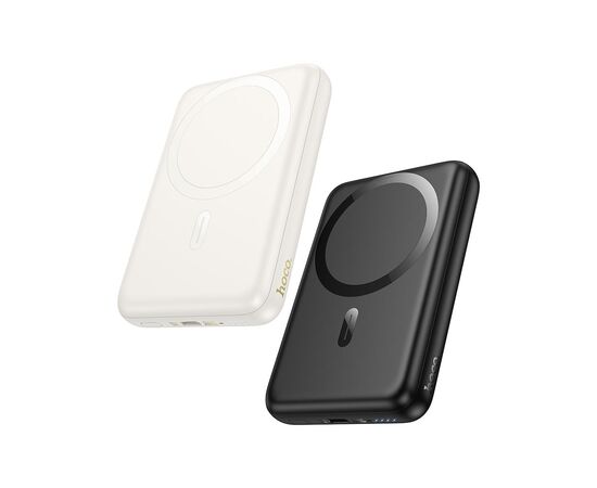 Батарея универсальная HOCO 10000mAh Grace PD/20W Magnetic Black (J141 / 714984), изображение 5