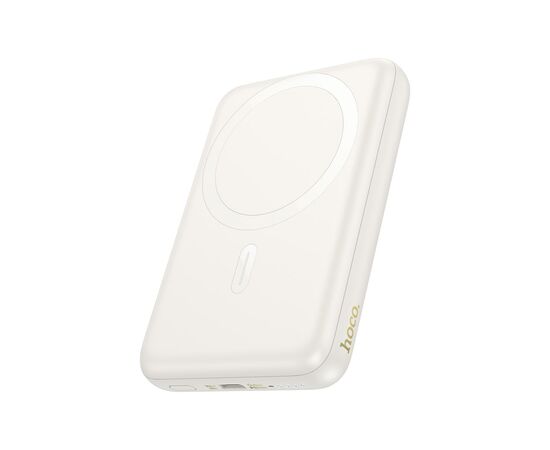 Батарея универсальная HOCO 10000mAh Grace PD/20W Magnetic White (J141 / 714985), изображение 2
