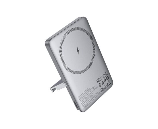 Батарея универсальная HOCO 5000mAh Sunlight PD/20W Magnetic Metal Grey (Q36 / 714986), изображение 4