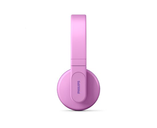 Наушники Philips Kids TAK4206 On-ear Colored light panels Wireless Pink (TAK4206PK/00), изображение 2