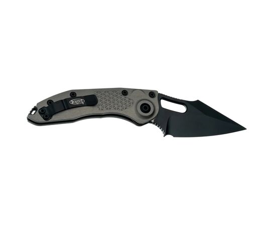 Нож Microtech Stitch Black Blade Natural Clear (169-1NC), изображение 2