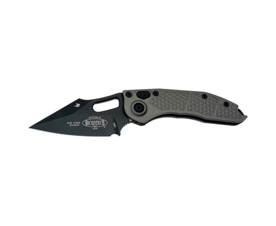 Нож Microtech Stitch Black Blade Natural Clear (169-1NC)